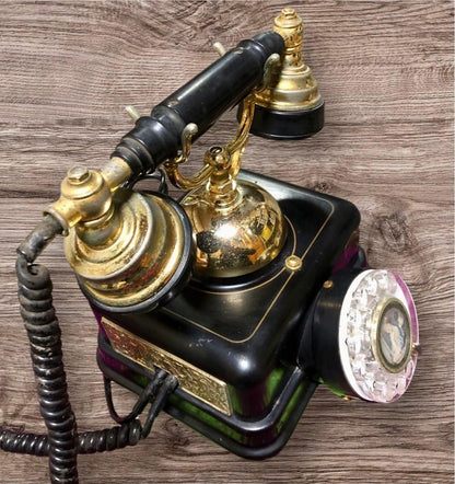 Showa Retro Antique Margaret Phone DK-601 Kanda Tsushin Kogyo Co., Ltd.