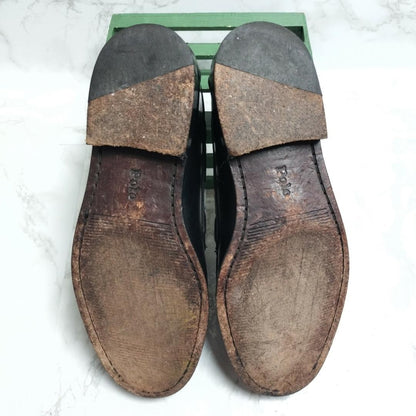Men 6.5US Ralph Lauren Shoes Polo Tassel Quilted Loafers 6 1/2 Leather Limited E
