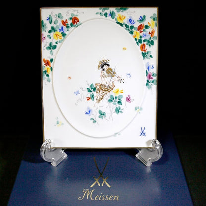 Meissen Arabian Nights Thousand and One Nights Ceramic Plaque