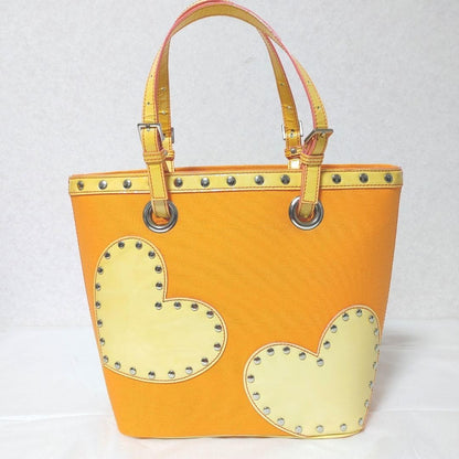 Samantha Thavasa x Nicky Hilton Limited Edition Yellow Heart Tote Bag rare