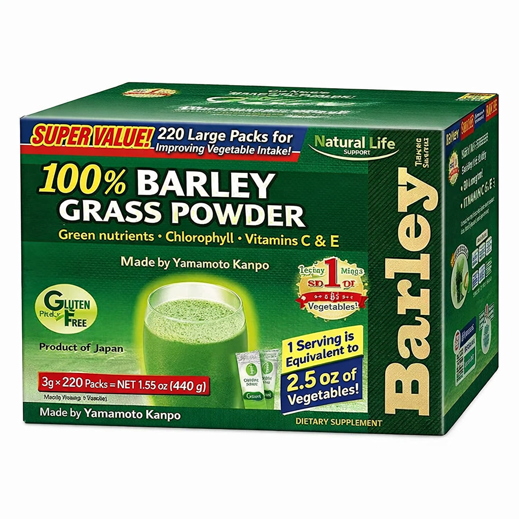 Aojiru 100% Young Barley Leaves Yamamoto Kampo Contents 3g x 220 Pack Japan