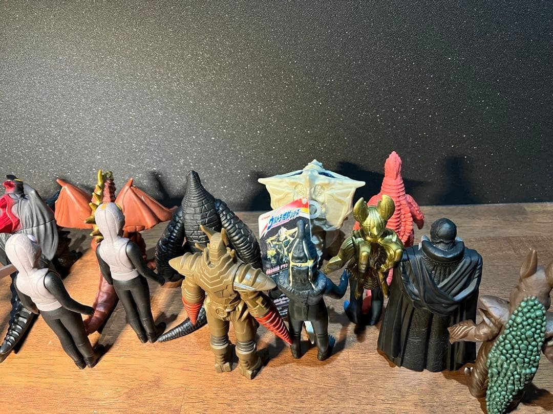 Bandai Ultra Kaiju 500 Series Sofubi Set 14 Figures Lot Authentic Rare