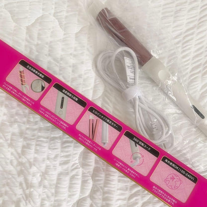 Heroine Make Auto Curl Hair Iron 32mm Pearl White Japan Limited Rare Hair Care