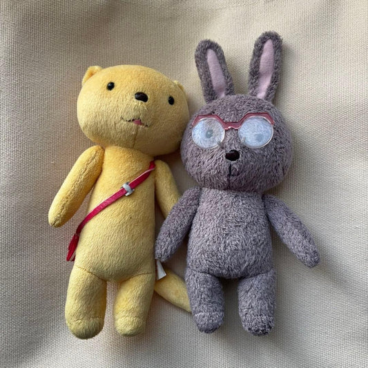 Domo Kun NHK character Taa chan Usajii plush set Rare collection