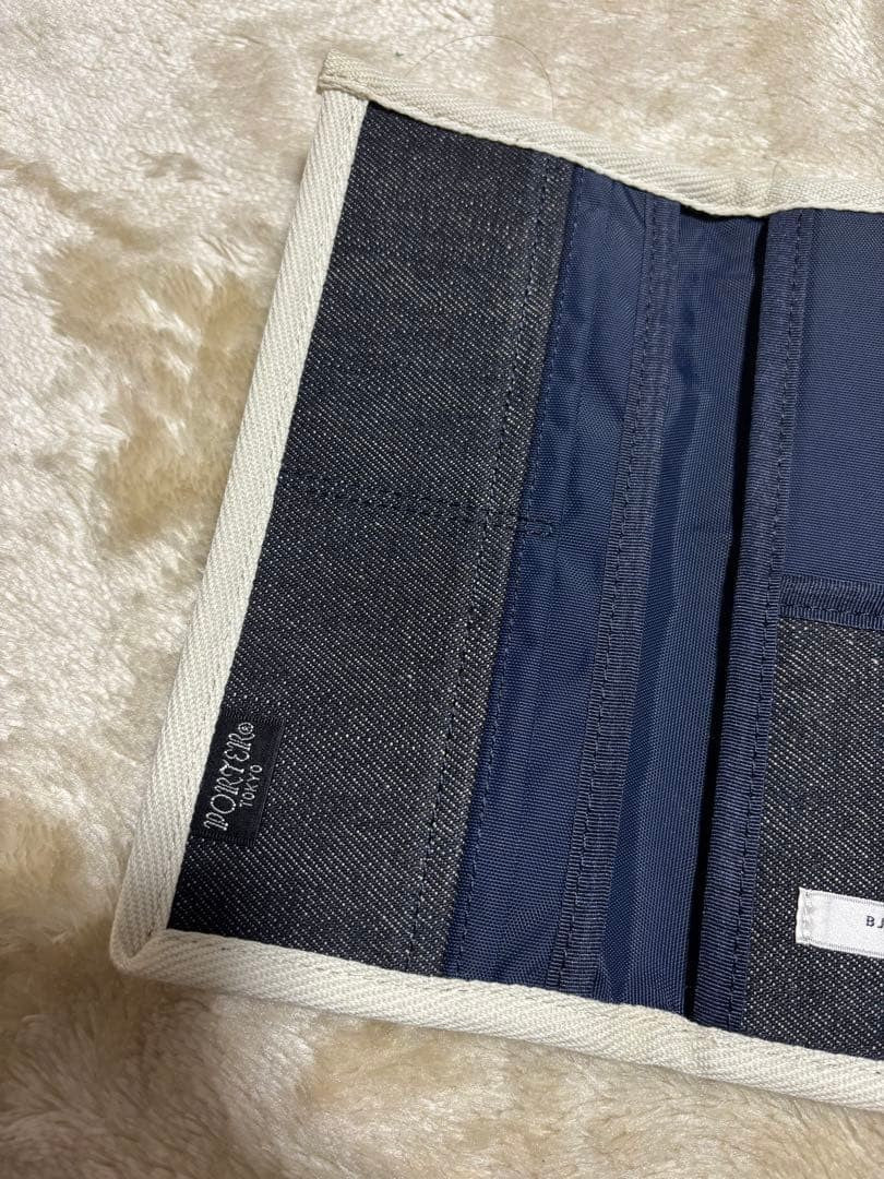 Hobonichi Techo x PORTER Connect Denim Notebook Cover Organizer Rare Model Japan
