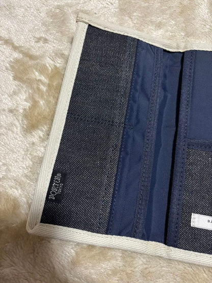 Hobonichi Techo x PORTER Connect Denim Notebook Cover Organizer Rare Model Japan