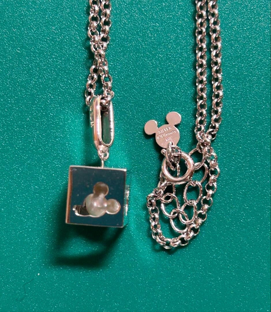 Perlita Mikimoto Disney Mickey Mouse collaboration Necklace from Japan Rare