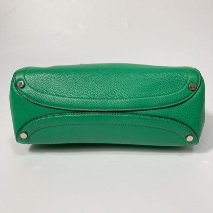Kate Spade 2way Handbag Shoulder Bag Knot Medium Satchel Green
