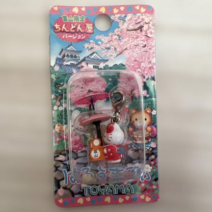 SANRIO Hello Kitty Gotochi Strap Lot of 6 Keychain Charm Japan Local