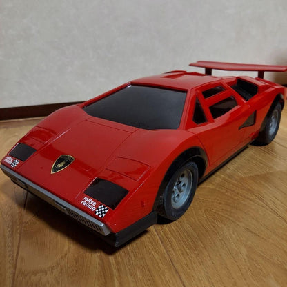 Lamborghini Countach LP500 Showa Retro Toy Radio-Controlled Car Atcomi Super