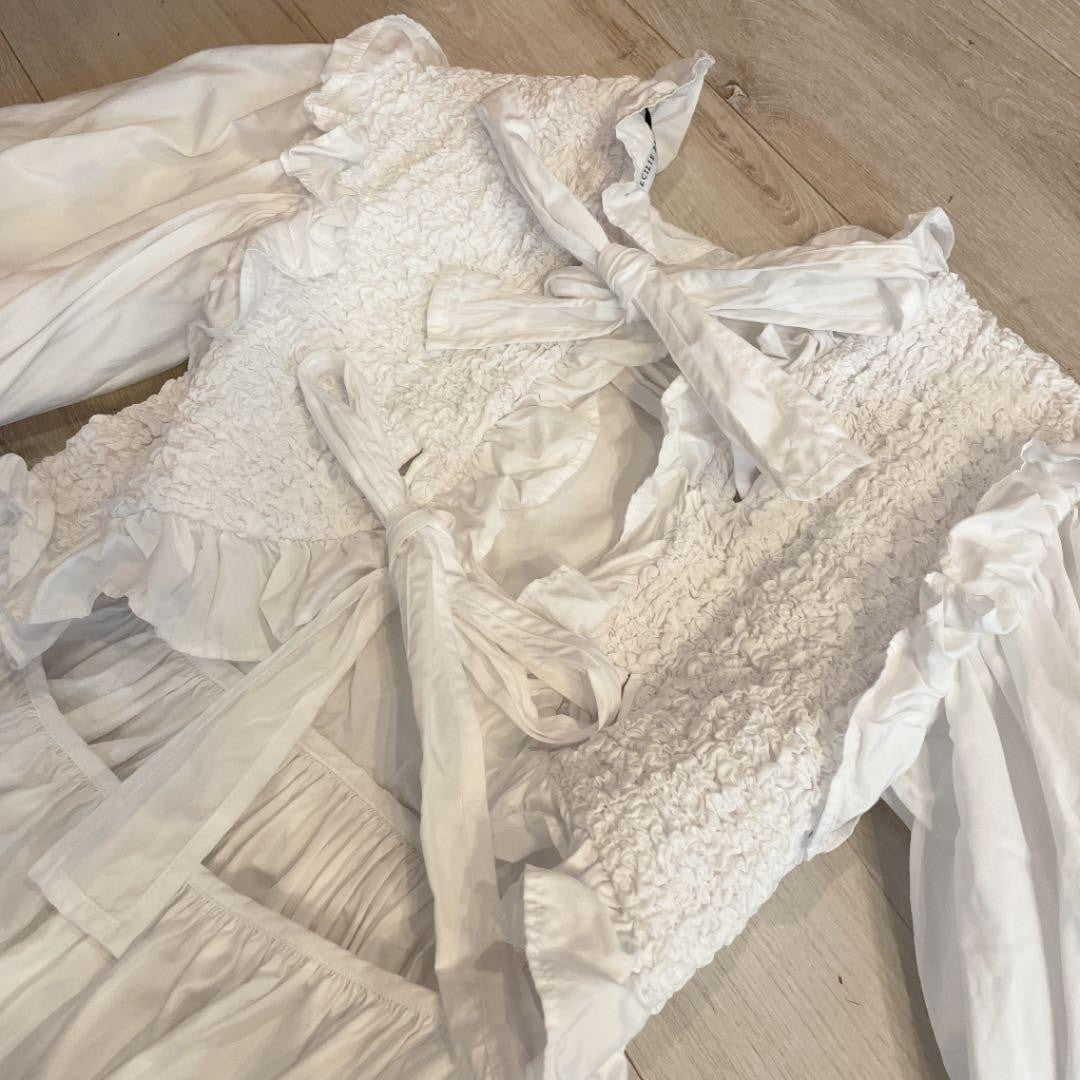 Excellent Condition Cecilie Bahnsen Frill Blouse