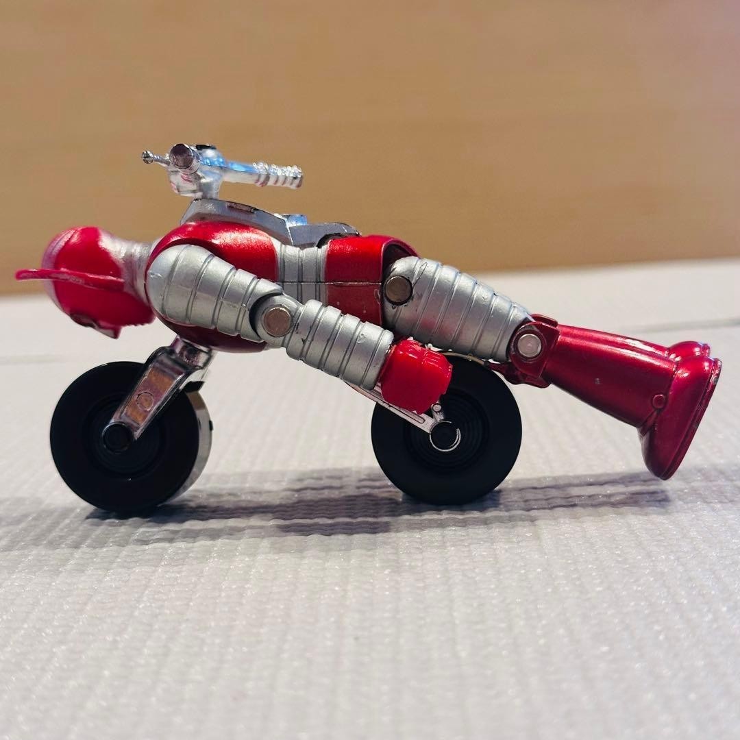 Electric Man Zaboga Super Alloy Showa Retro Vintage Mach Baron Bike With Box