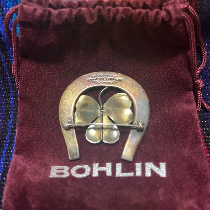 EDWARD H.BOHLIN OLD BOHLIN 10K Gold Brooch 1970s Made in USA Unisex Used