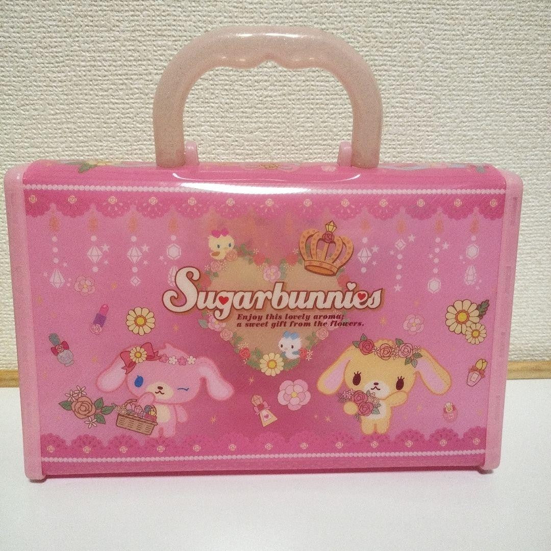 Sanrio Sugar Bunnies plastic bag case Sunstar Rare From Japan Heisei Retro Used