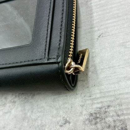 Kate Spade x Disney Aristocats Marie Cat Mini Wallet Black Used From Japan