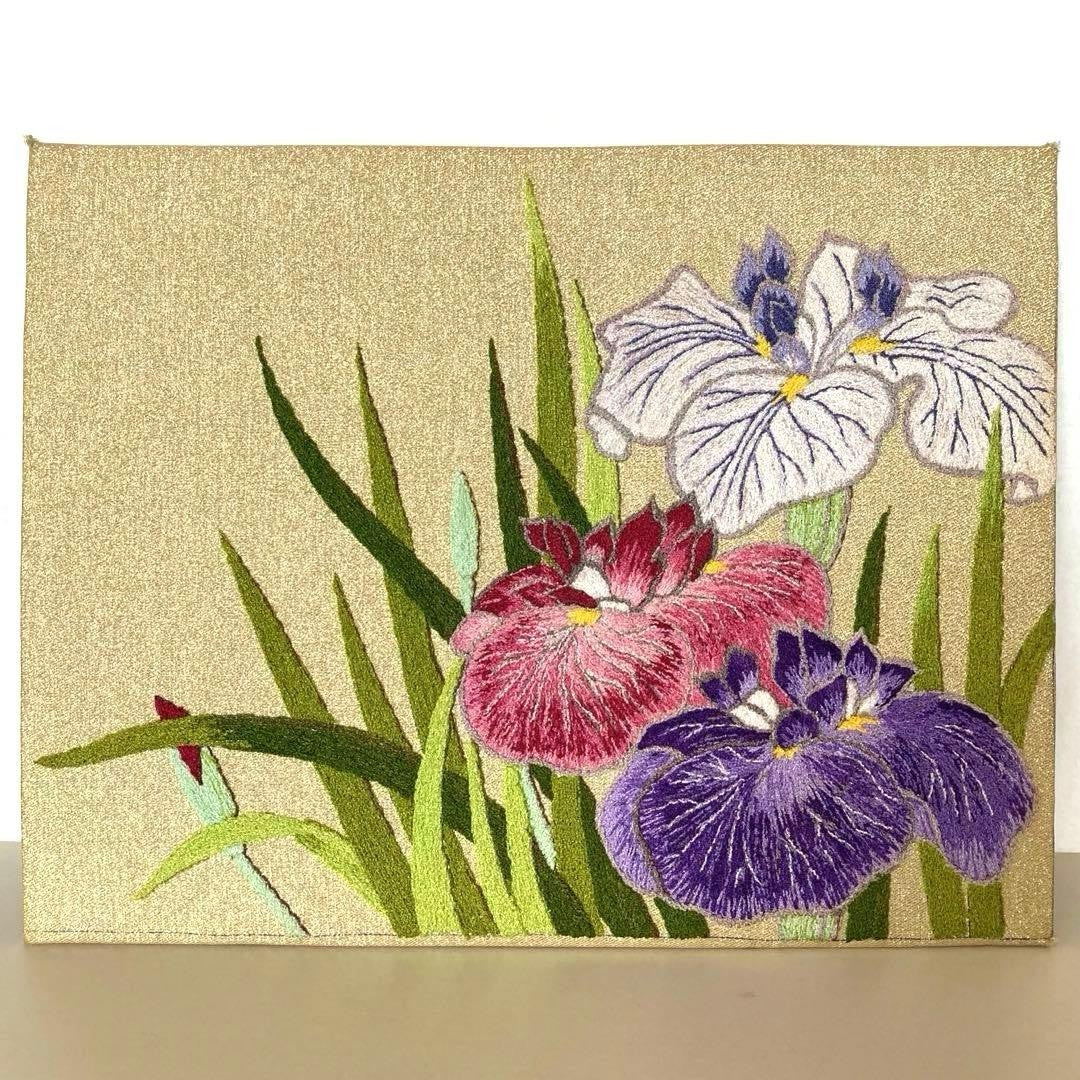 Embroidery art, cultural embroidery, Showa retro, Japanese-style interior