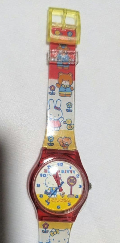 Sanrio Hello Kitty Unused Timepiece 1997 Wristwatch Rare Collectible from Japan