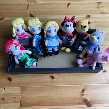 Disney Store nuiMOs Aurora Cinderella Ariel Alice Daisy Minnie Pooh Piglet Plush