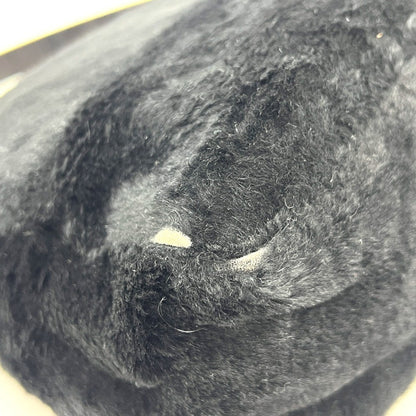 FENDI Mamma Baguette Shoulder Hand Bag Fur Leather Authentic Ml