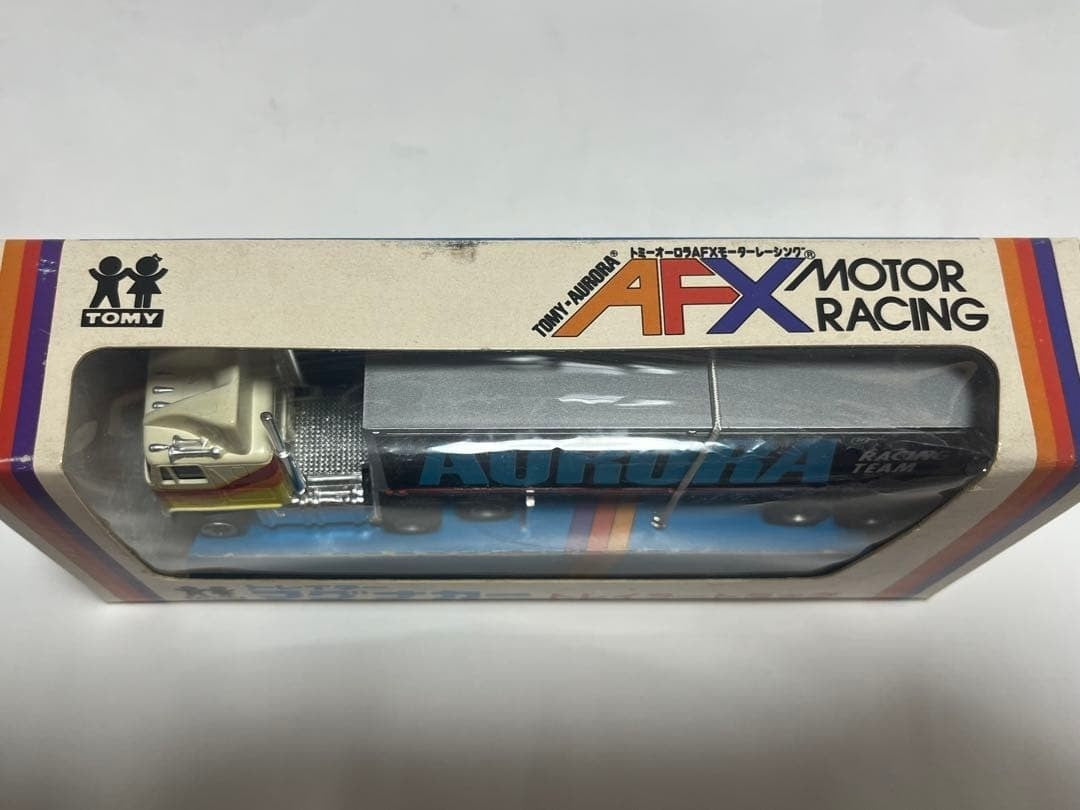 Takara Tomy AFX Magna Car Trailer Truck Aurora Rare Unused Vintage with Box