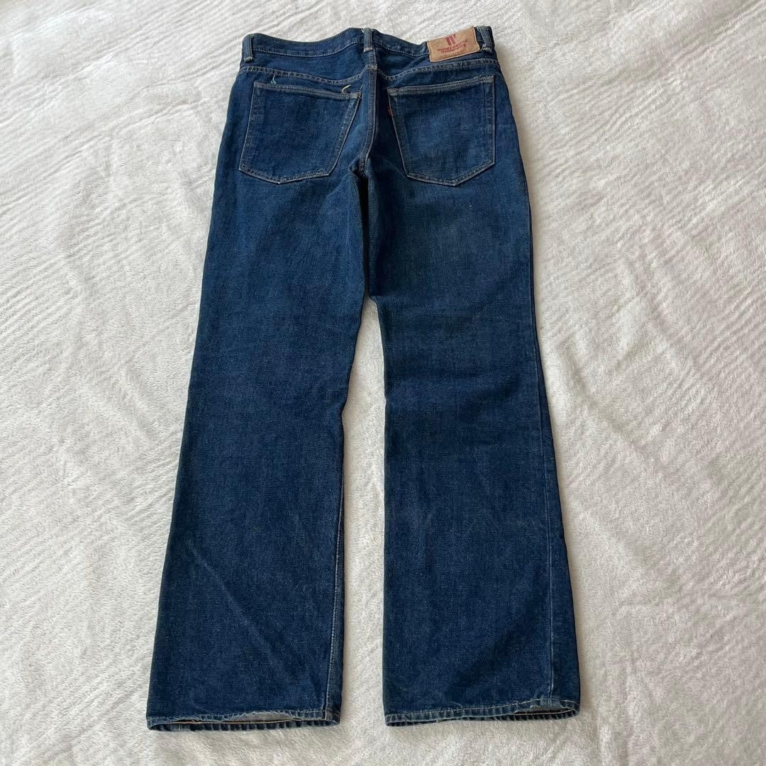 Warehouse 1107 W32 Bootcut Flare Denim Jeans Indigo Made In JAPAN