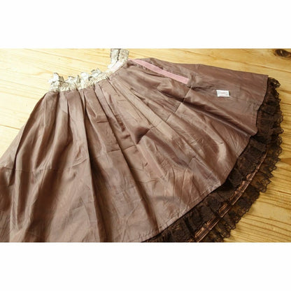 Angelic Pretty Skirt Lolita Fashion Black Cute Frill Japanese Brand
