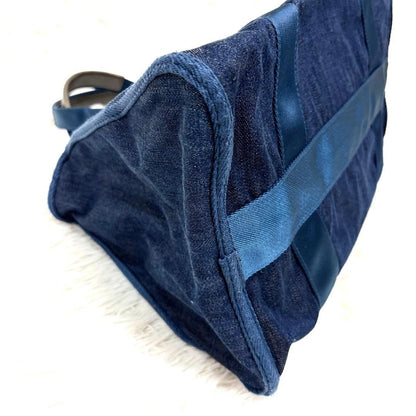 MARC JACOBS Denim Tote Bag Casual Blue 29 to 44 cm Width 24 cm Height