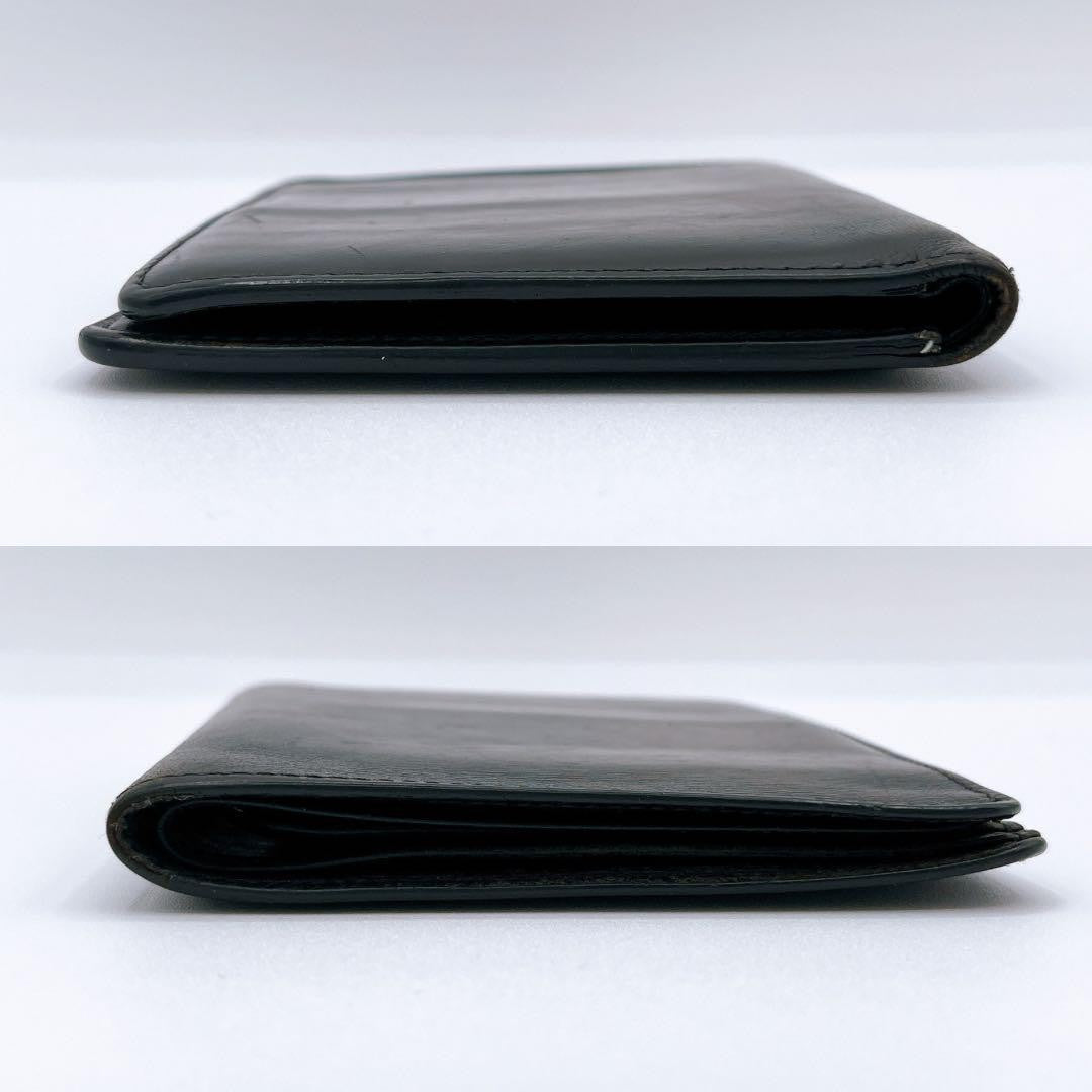 LOUIS VUITTON Nomade 10 Credit Bifold Wallet Leather Black M85013 from Japan