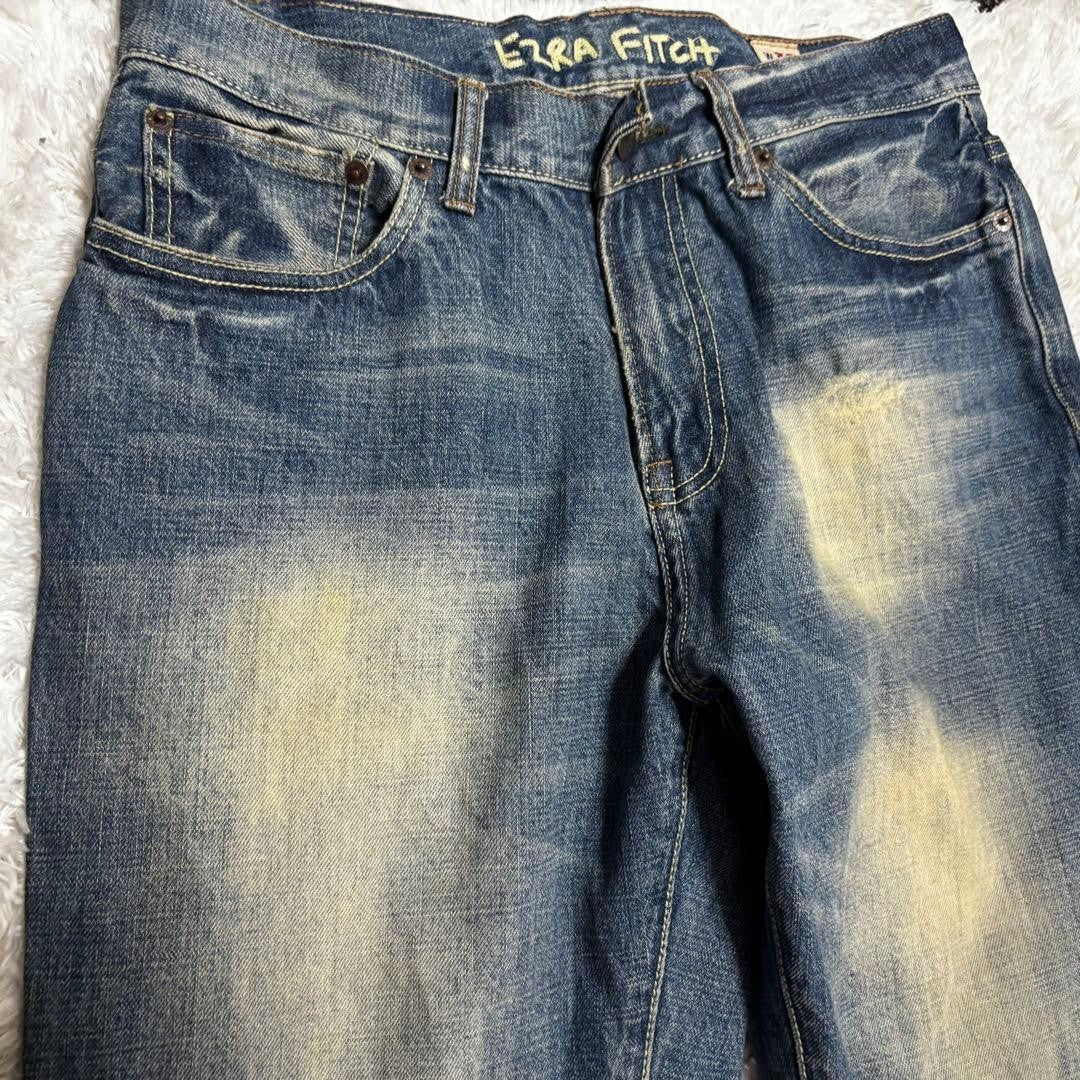 Ezra Fitch Premium Bootcut Denim W30 L30 Vintage Indigo Y2K