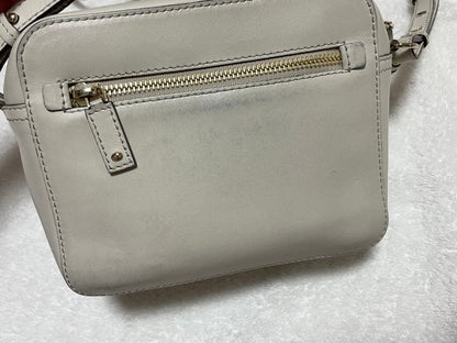 ANYA HINDMARCH Smile Leather Mini Shoulder Bag White Used From Japan FS
