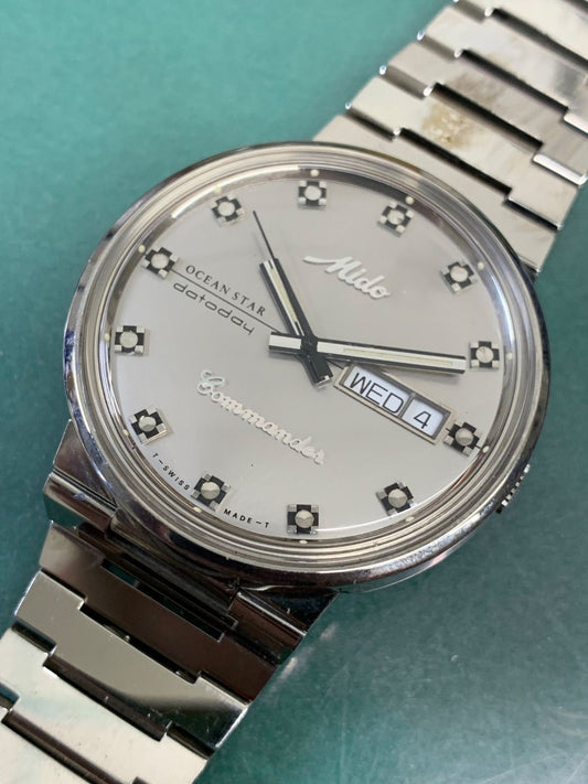 R6-5182 Used MIDO OCEAN STAR DATODAY 8269 - Excellent Condition