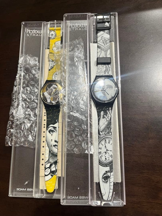 Swatch x FORNASETTI Watches Set of 2