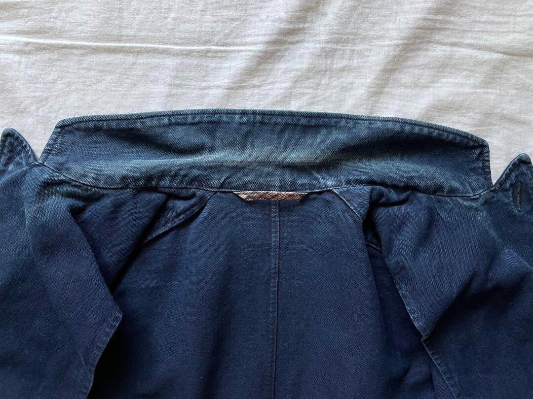 45rpm/Umii908 Indigo Coverall Denim Jacket for men size 3/L Made in JAPAN