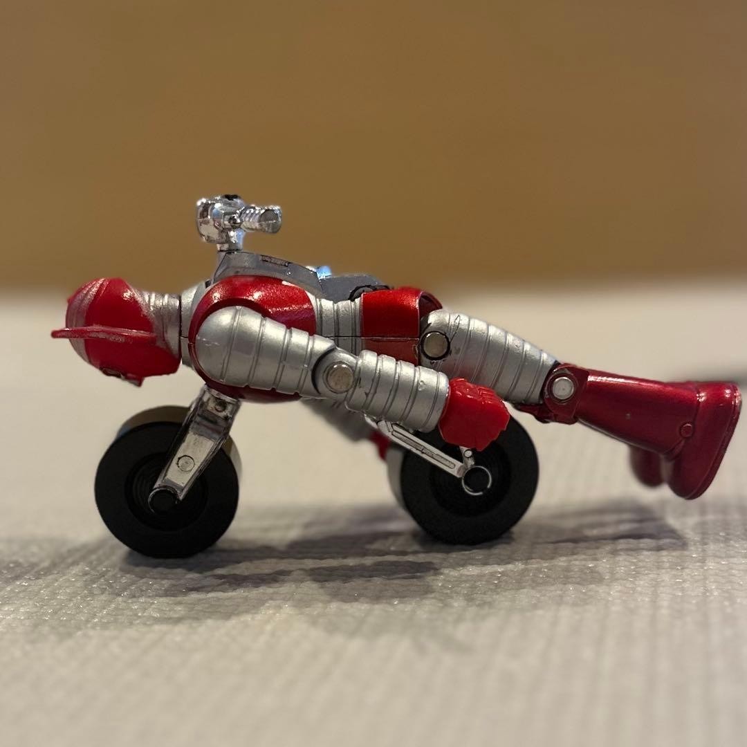 Electric Man Zaboga Super Alloy Showa Retro Vintage Mach Baron Bike With Box