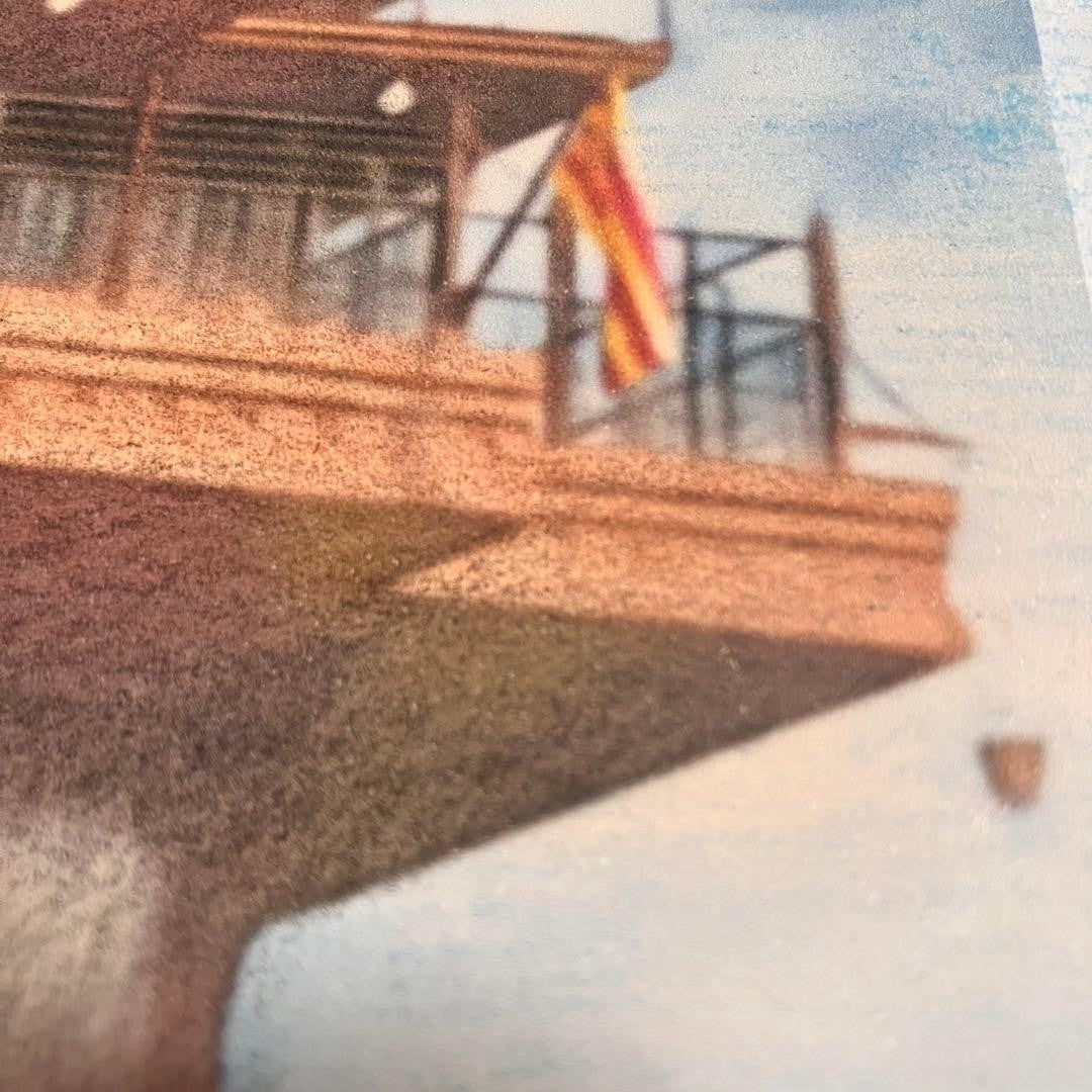Ghibli Art 51: "Elevator Tower" from Castle in the Sky (framed artwork)