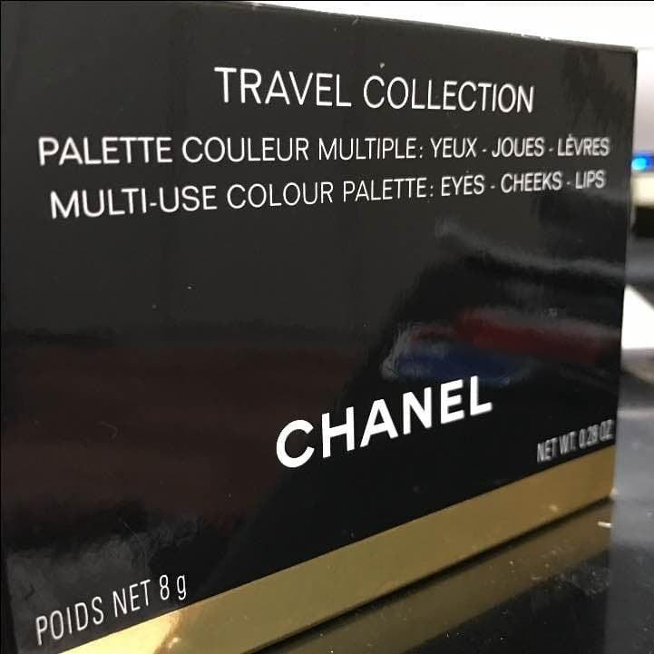 CHANEL Travel Collection Make up Palette Eyeshadow Lips Blush Unused New France