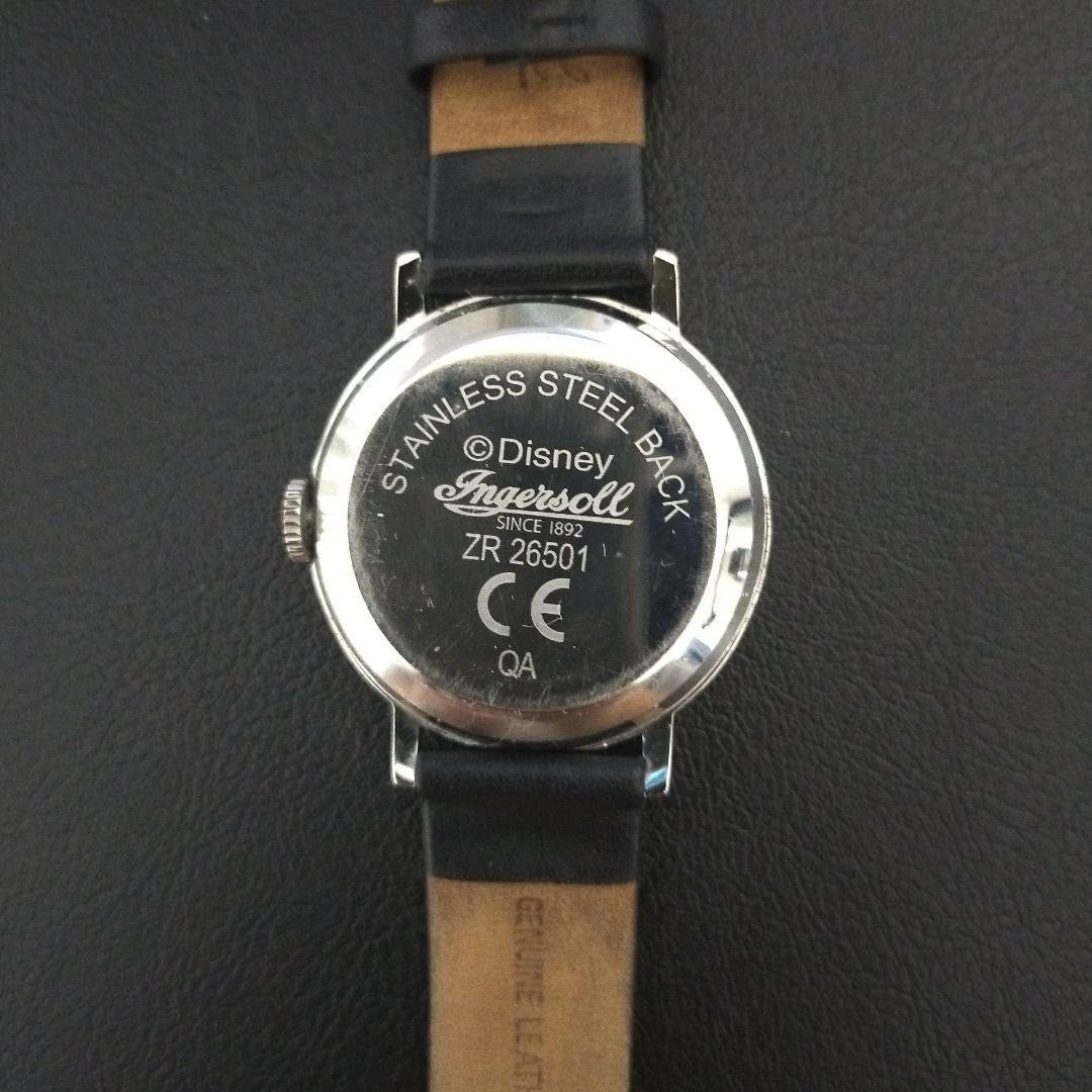 Ingersoll Mickey Mouse Watch Disney Unisex Rare From Japan