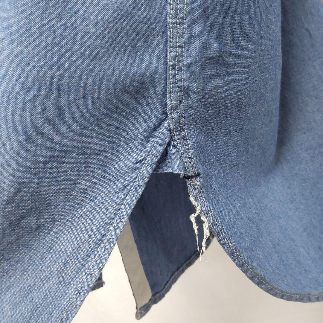 Engineered Garments Chambray Work Shirt 100% Cotton Vintage Made in USA