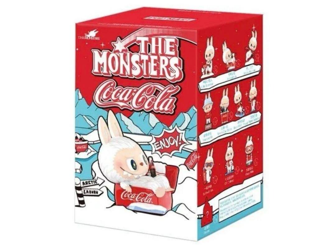 POP MART THE MONSTERS Labubu Coca-Cola Series Plush Sealed Blind Box Set New