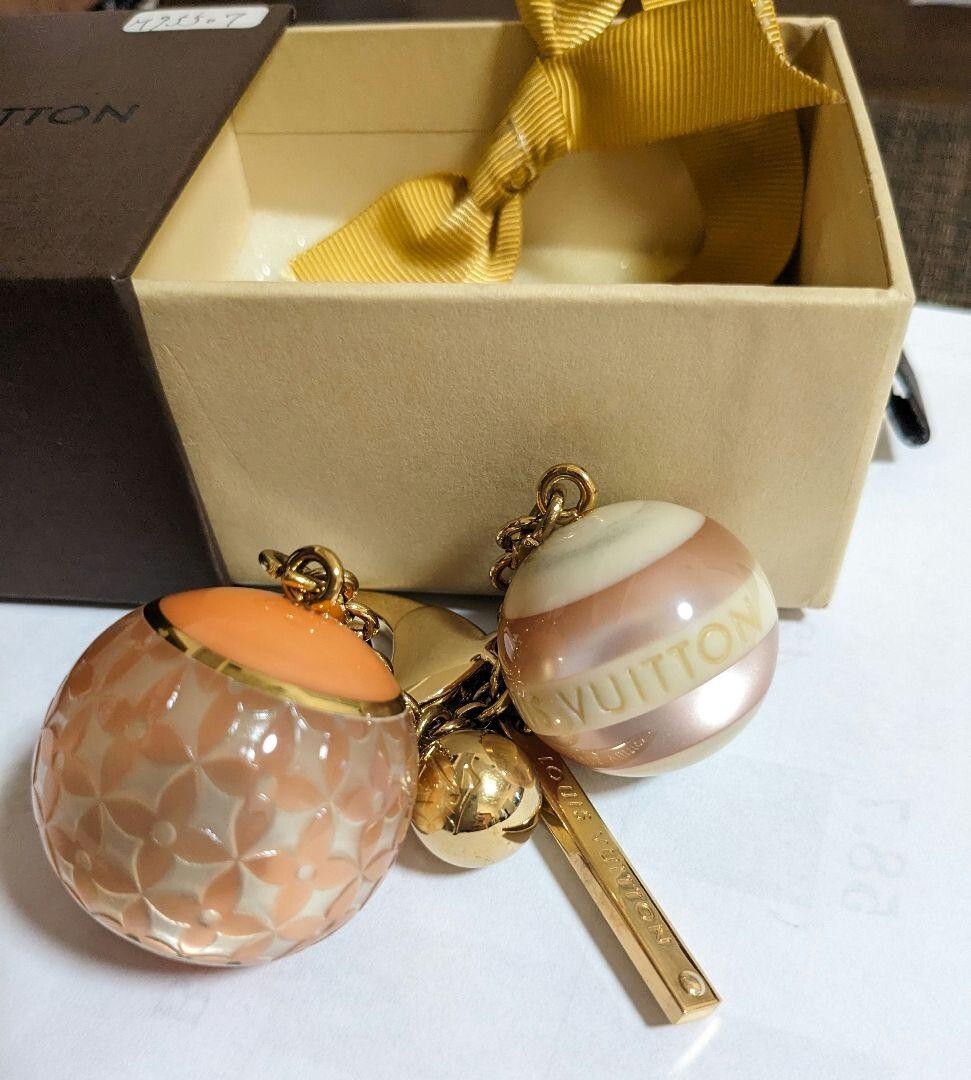 LOUIS VUITTON Key ring Charm Bijou Sack Mini Run