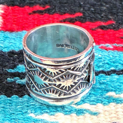 Indian Jewelry Sunshine Reeves Thunderbird Ring