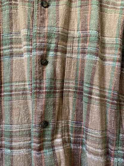 USED ISSEY MIYAKE PLANTATION VINTAGE SHIRT GOOD M-7A9A
