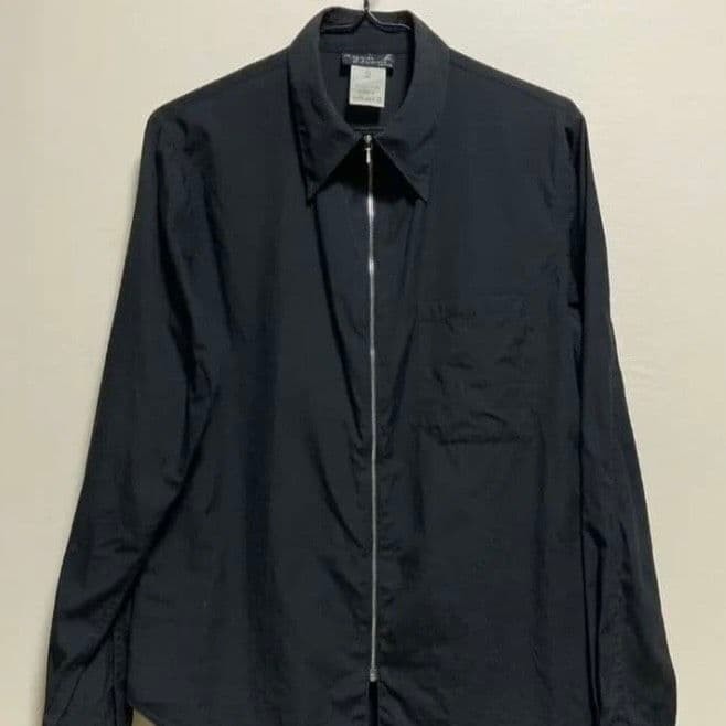 90s Agnes B. HOMME Zip Shirt Size 2 - Vintage Condition