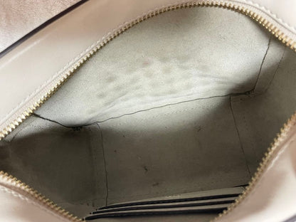 ANYA HINDMARCH Smile Leather Mini Shoulder Bag White Used From Japan FS