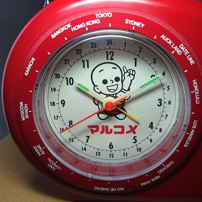Marukome Alarm Clock Radio Showa Retro Prize Winning Item Rare Collectible