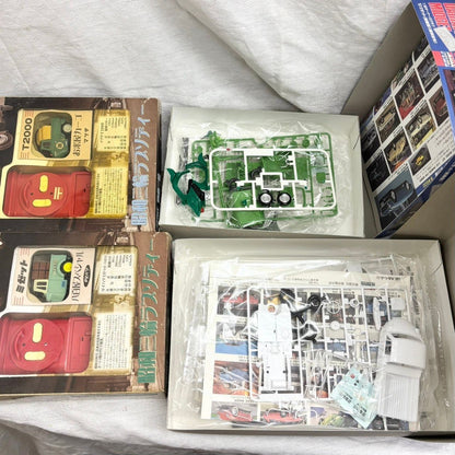 Owner's Club Auto Miwa Plastic Model 8-Piece Set Mazda Daihatsu Midget