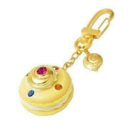 Sailor Moon Q-Pot Transformation Brooch Macaron Keychain Bag Charm Anime New