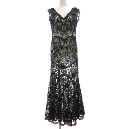 Double RL RRL total lace dress long sheer see-through 3 green UO Used 76eb27a80a
