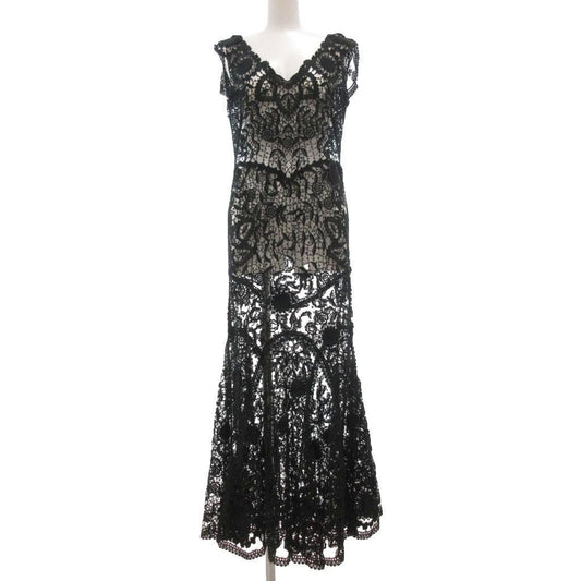 Double RL RRL total lace dress long sheer see-through 3 green UO Used 76eb27a80a