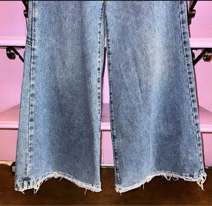 Vintage Rare 90s JNCO Jeans Buggy Yellow Logo Embroidery y2k RAVE Pants
